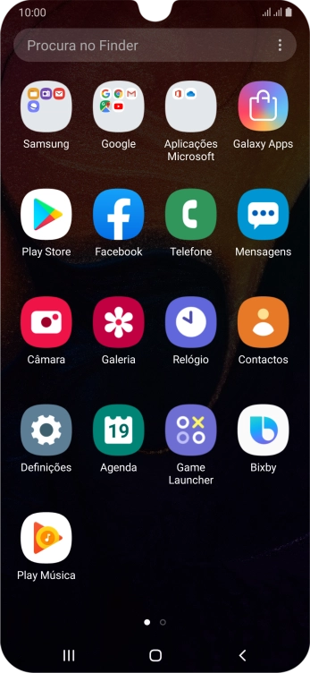 Prima Samsung.