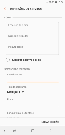Prima a lista suspensa sob 