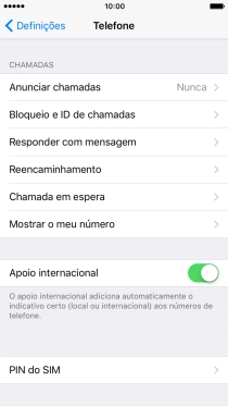 Prima PIN do SIM.