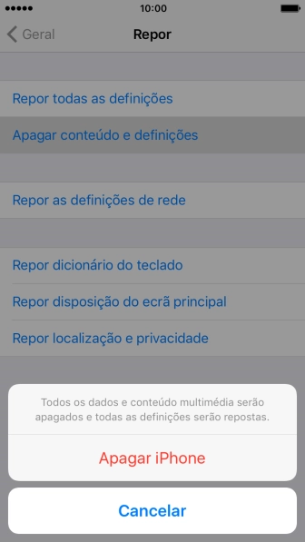 Prima Apagar iPhone.