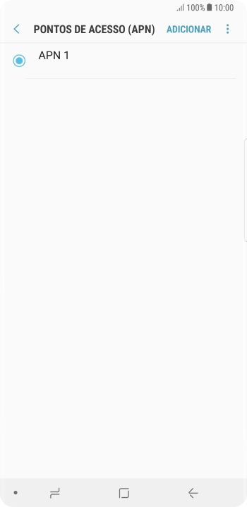 Prima ADICIONAR.
