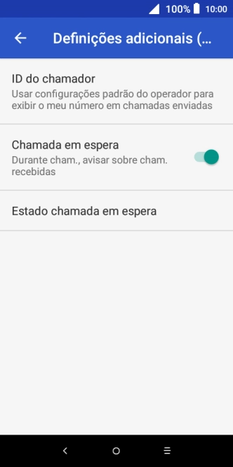 Prima ID do chamador.