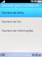 Escolha Número de linha.