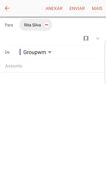 Prima Assunto e introduza o assunto pretendido.