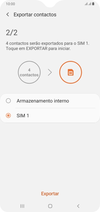 Prima Exportar.