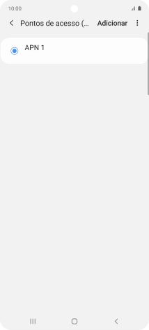 Prima Adicionar.