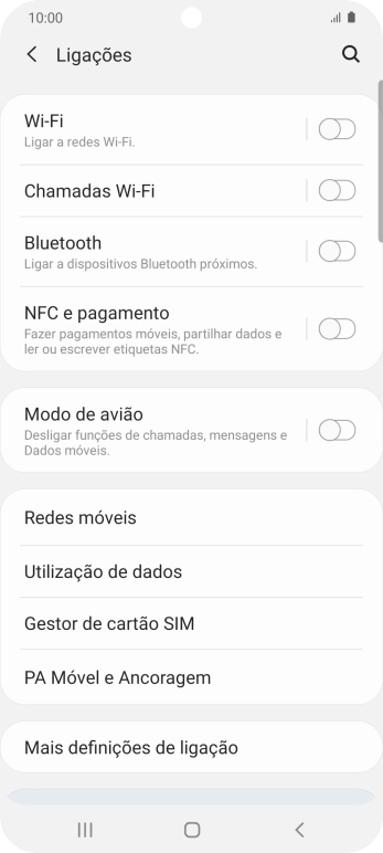 Prima Redes móveis.