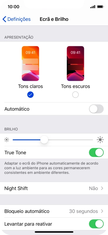 Prima Tons escuros.