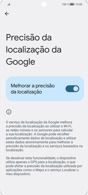 Se premir o indicador junto a 
