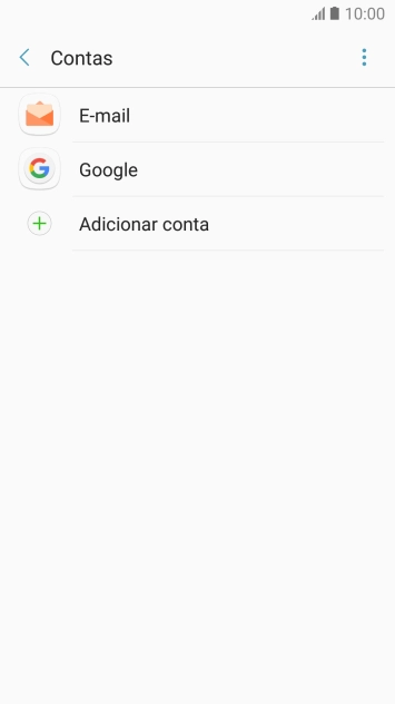 Prima a tecla de início para voltar ao ecrã inicial.