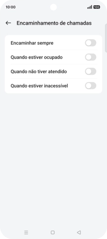 Prima a tecla de início para terminar e voltar ao ecrã inicial.
