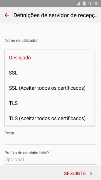 Prima Desligado.