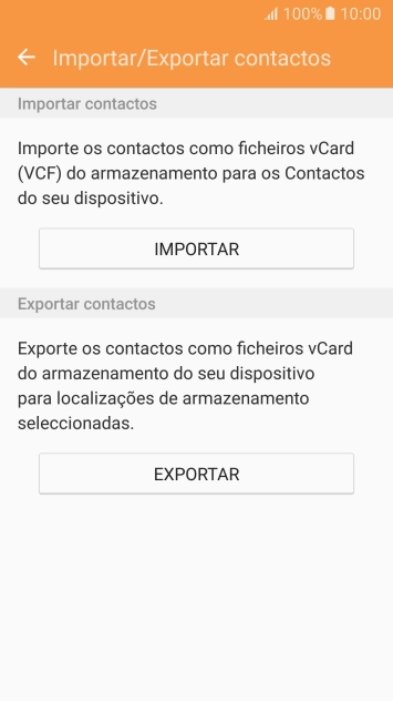 Prima IMPORTAR.