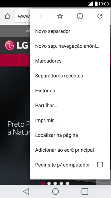 Prima a estrela.