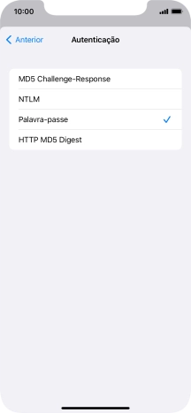 Prima Palavra-passe.