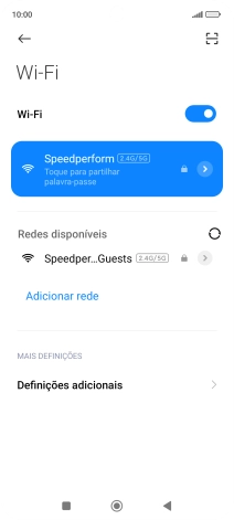 Prima a tecla de início para terminar e voltar ao ecrã inicial.