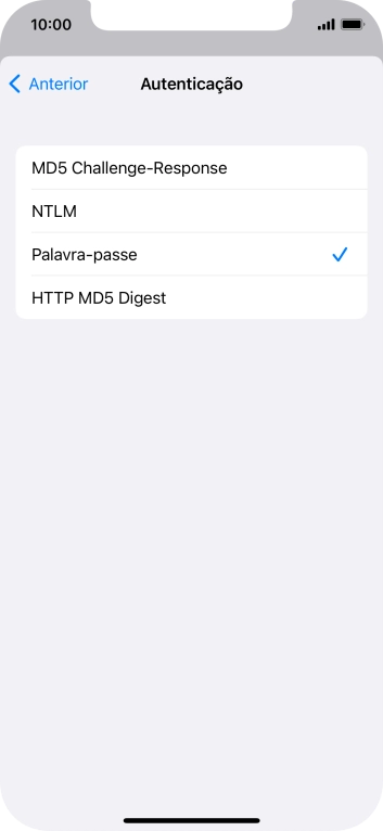 Prima Palavra-passe.