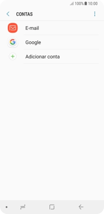 Prima a tecla de início para voltar ao ecrã inicial.
