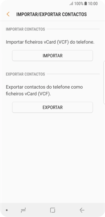Prima IMPORTAR.
