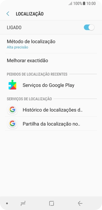 Prima Método de localização.