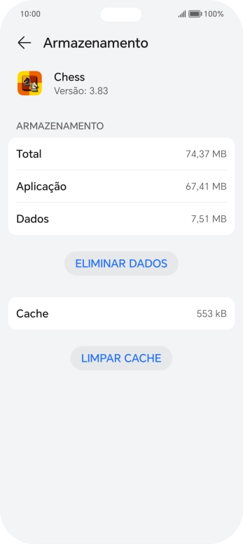 Prima LIMPAR CACHE.