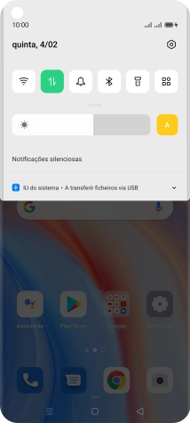 Prima IU do sistema.