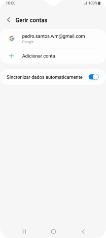 Prima a tecla de início para terminar e voltar ao ecrã inicial.