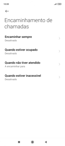 Prima a tecla de início para terminar e voltar ao ecrã inicial.