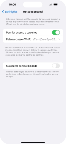 Para voltar ao ecrã inicial, deslize o dedo de baixo para cima a partir da base do ecrã.