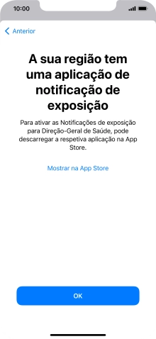 Prima Mostrar na App Store e siga as indicações no ecrã para descarregar e instalar a app.