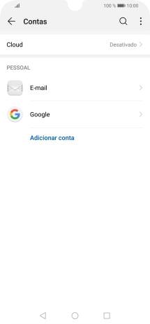 Prima a tecla de início para terminar e voltar ao ecrã inicial.