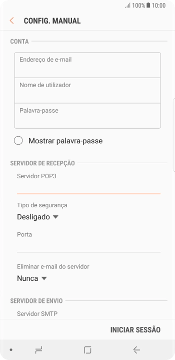 Prima a lista suspensa sob 
