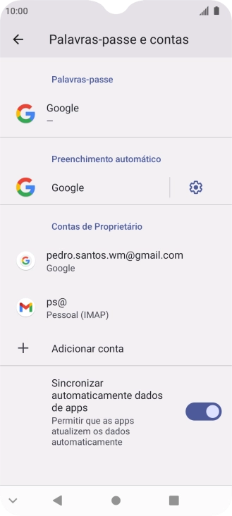 Prima a tecla de início para terminar e voltar ao ecrã inicial.