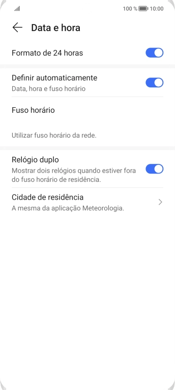 Para voltar ao ecrã inicial, deslize o dedo de baixo para cima a partir da base do ecrã.