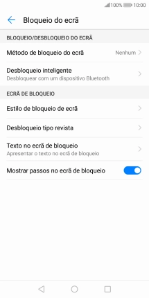 Prima a tecla de início para terminar e voltar ao ecrã inicial.