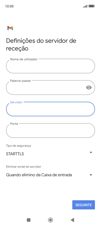 Prima o campo sob 
