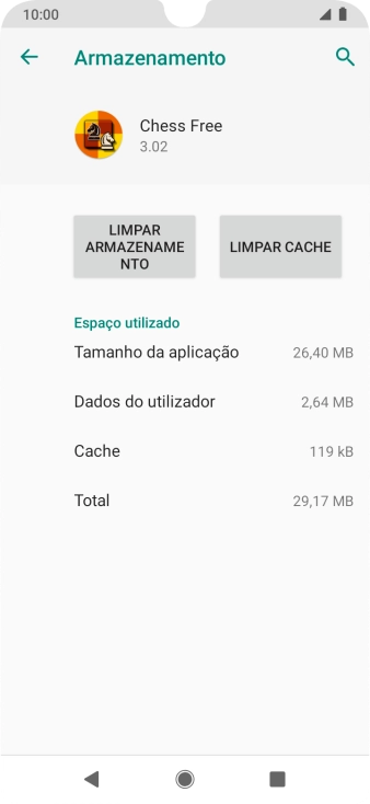 Prima LIMPAR CACHE.