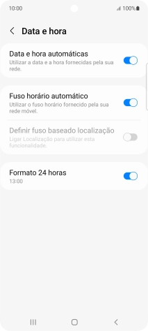 Prima a tecla de início para terminar e voltar ao ecrã inicial.