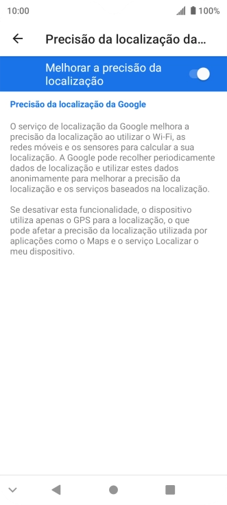 Se premir o indicador junto a 