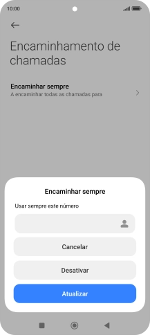 Prima Desativar.