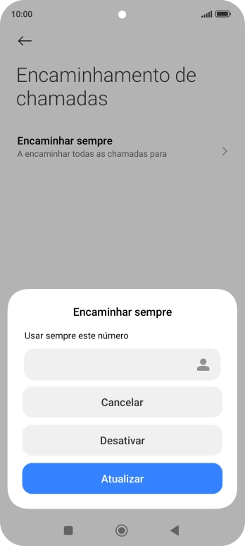 Prima Desativar.