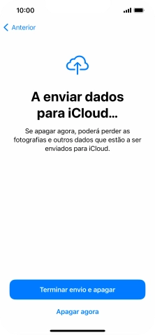 Prima Apagar agora.