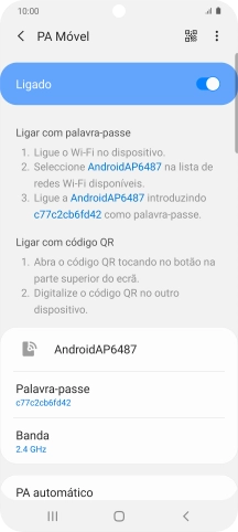 Prima a tecla de início para terminar e voltar ao ecrã inicial.