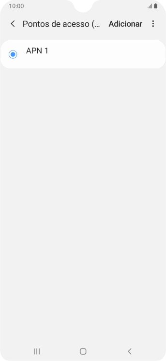 Prima Adicionar.