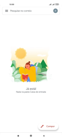 Prima o ícone de perfil.