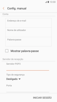 Prima a lista suspensa sob 