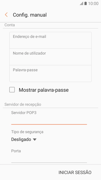 Prima a lista suspensa sob 