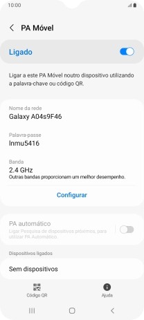 Prima a tecla de início para terminar e voltar ao ecrã inicial.