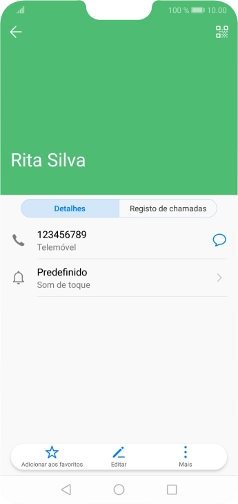 Prima a tecla de início para terminar e voltar ao ecrã inicial.