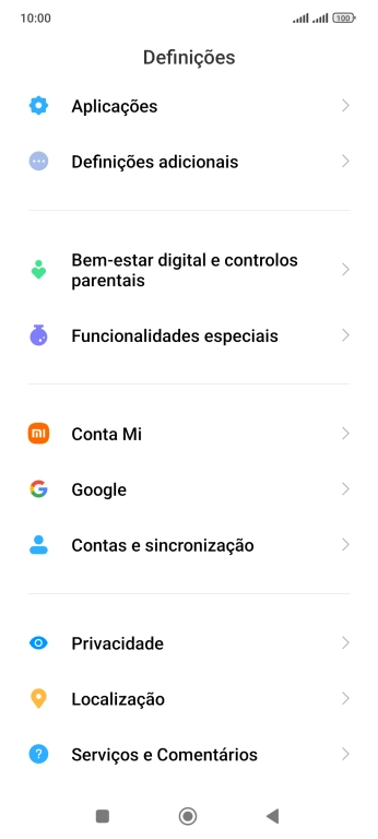 Prima Definições adicionais.